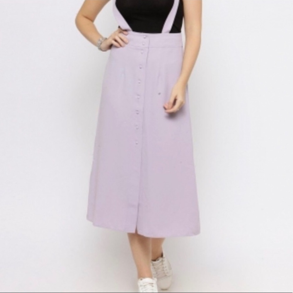 Forever 21 | XL | lavender midi skirt